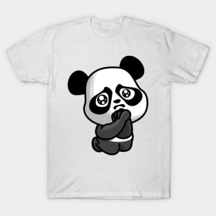 Cute and Adorable Crying Baby Panda Animal T-Shirt